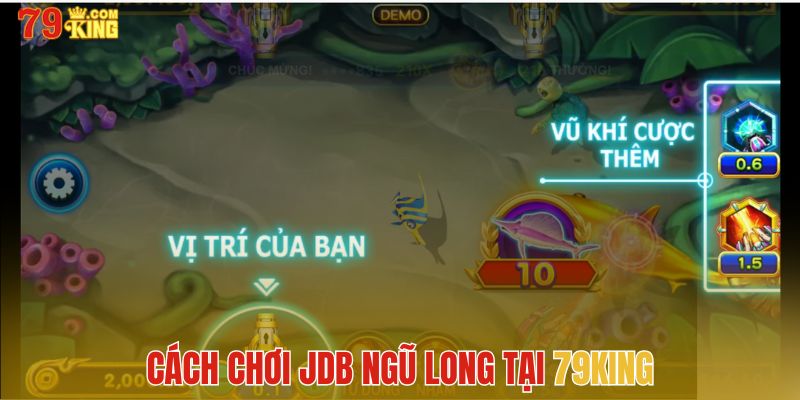 Cách chơi JDB Ngũ Long tại 79King