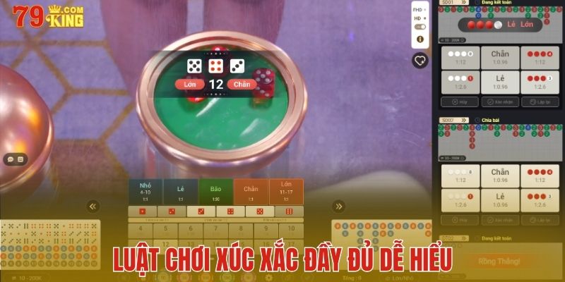 Luật chơi xúc xắc 79King đúng chuẩn dễ hiểu