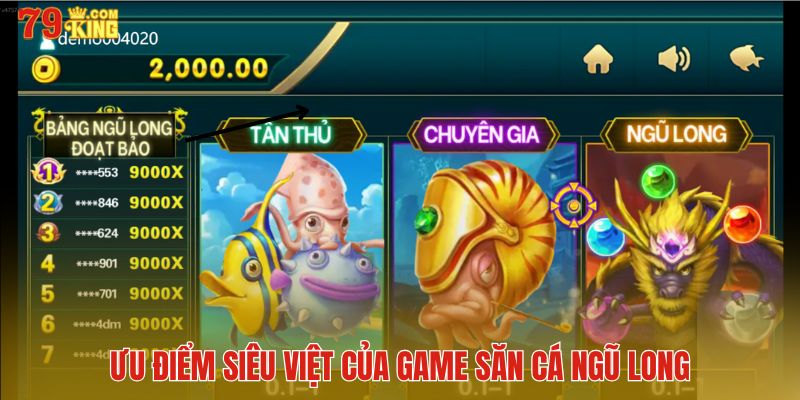 Ưu điểm siêu việt của game 